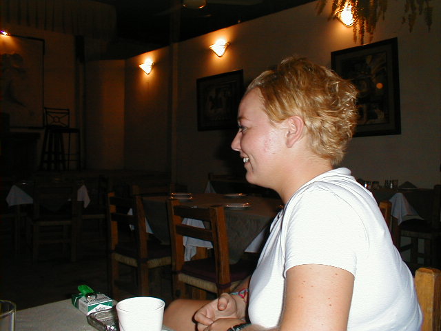P restaurant Ibiza med Anja