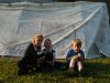 Katharina, Daniel og Sebastian