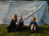 Katharina, Daniel og Sebastian