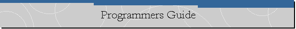 Programmers Guide